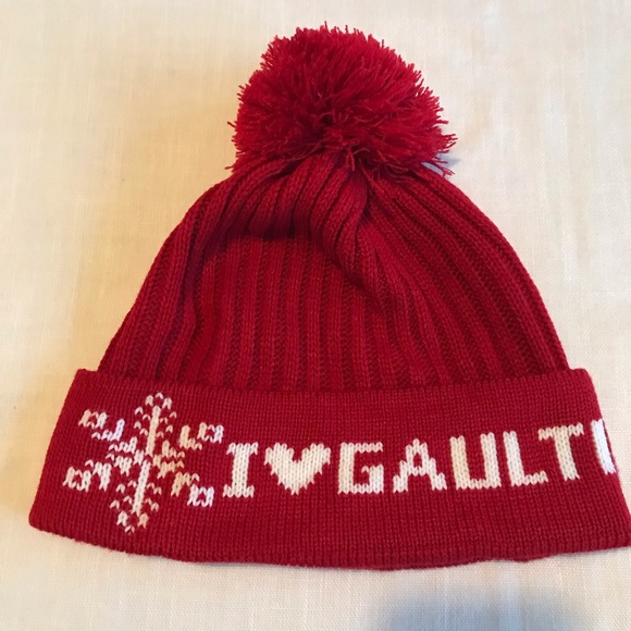 •❤️SOLD❤️ JEAN PAUL I❤️GAULTIER ICON BEANIE HAT RARE VINTAGE - Picture 5 of 9